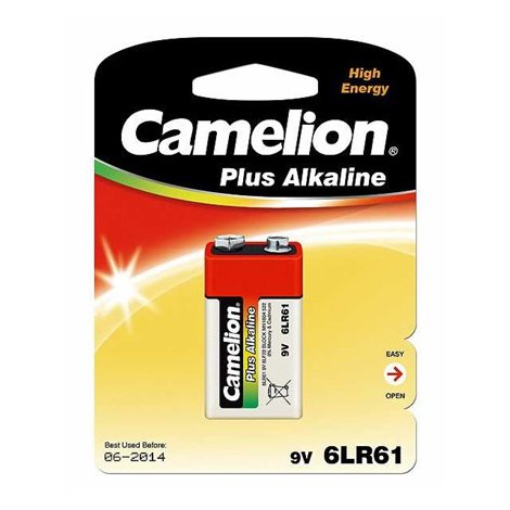 Camelion | 9V/6LR61 | Plus Alkaline 6LR61 | 1 pc(s) | 6LF22-BP1
